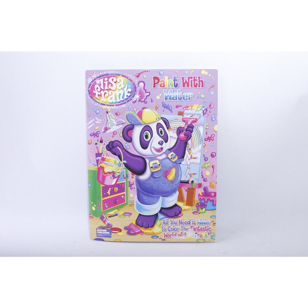 Lisa Frank, Paint With Water, Coloring Book, Modern Publishing, Animals,
